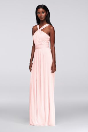 Picture of Y-Neck Long Mesh Dress