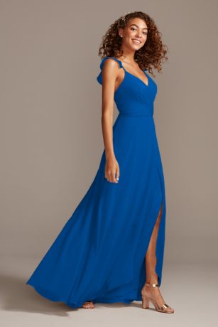 royal blue bridesmaid dresses david's bridal