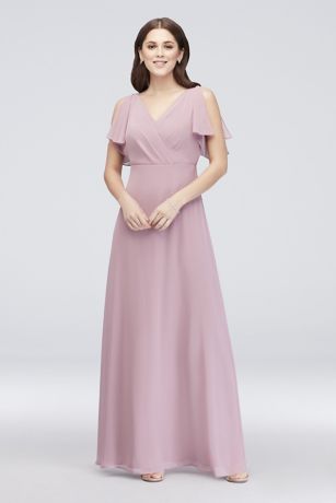 david's bridal long sleeve bridesmaid