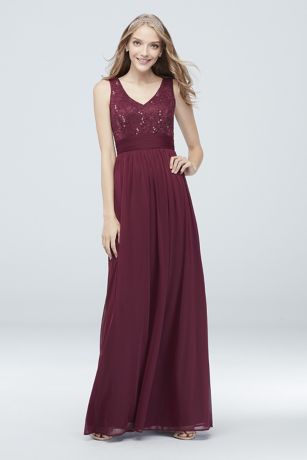 maroon color wedding dress