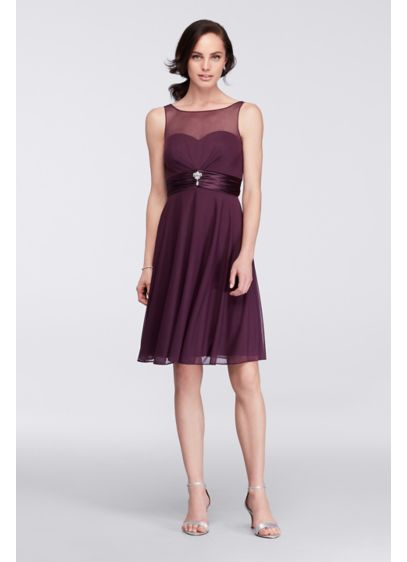 Short A-Line Tank Cocktail and Party Dress - David's Bridal