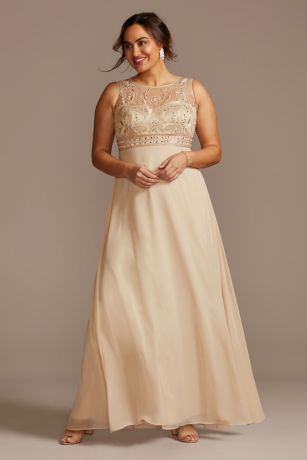 davids bridal plus size evening gowns