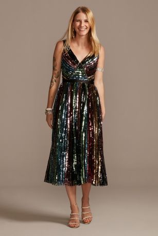 sparkle rainbow dress