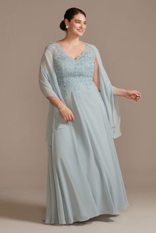 plus size chiffon