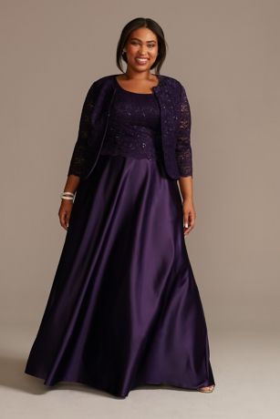 Plus Size Purple Dresses | Davids Bridal