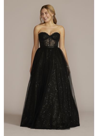 Long Ballgown Strapless Formal Dresses Dress - Jules and Cleo