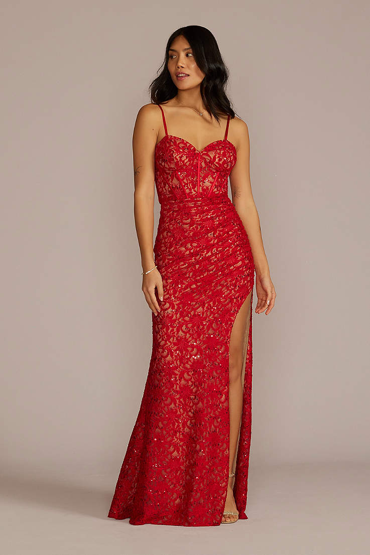 Red Dresses: Prom ☀ Cocktail Dresses ...