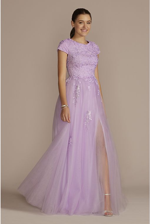 Purple Prom Dresses: Light, Lavender, Lilac, Dark | David's Bridal