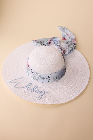 Picture of Wifey Sun Hat with Scarf