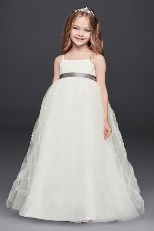 flower girl david's bridal