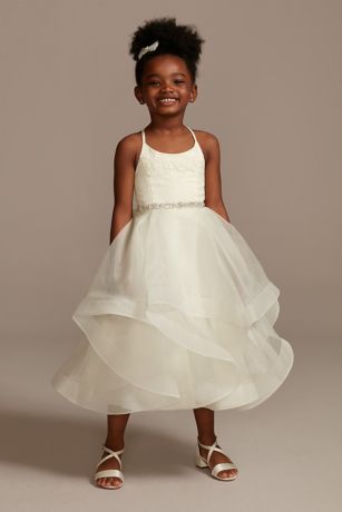 flower girl dresses lace and tulle