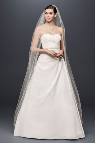 david's bridal a line dress