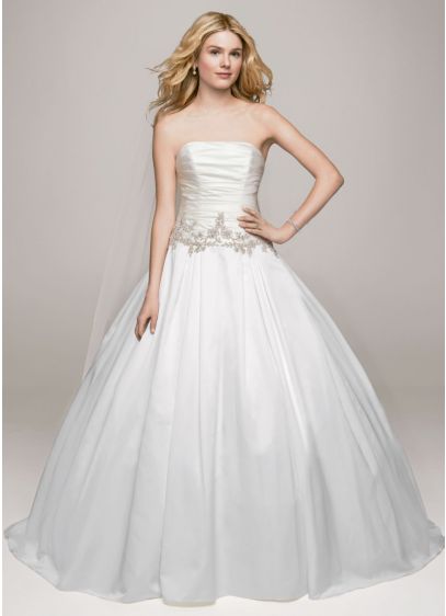 Long Ballgown Casual Wedding Dress - David's Bridal Collection