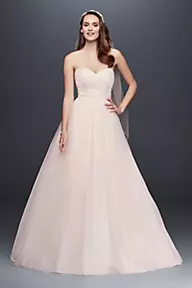 Plus Size Wedding Dress, Princess Wedding Dress, Bell Short Sleeves Wedding  Dress, Pink Blush Wedding Dress, Luxurious Wedding Dress 0214/21 -   Canada