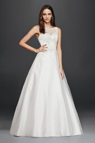 david's bridal a line dress