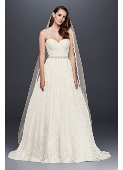 Lace Sweetheart Wedding Ball Gown | David's Bridal