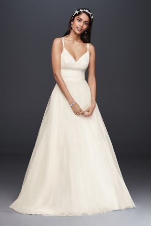 simple wedding dress ball gown