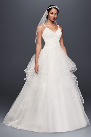 Extra Length Strapless Sweetheart Wedding Dress | David's Bridal