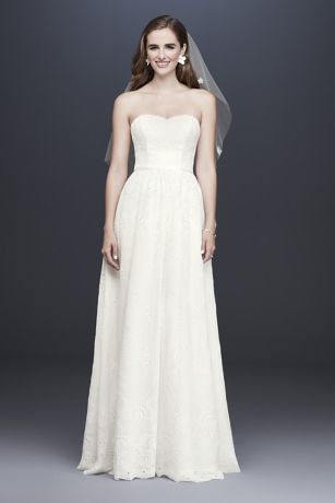 eyelet wedding dress