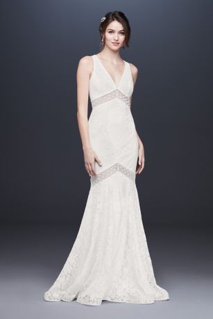 david's bridal mermaid wedding dress