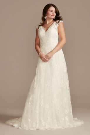 david's bridal chantilly lace