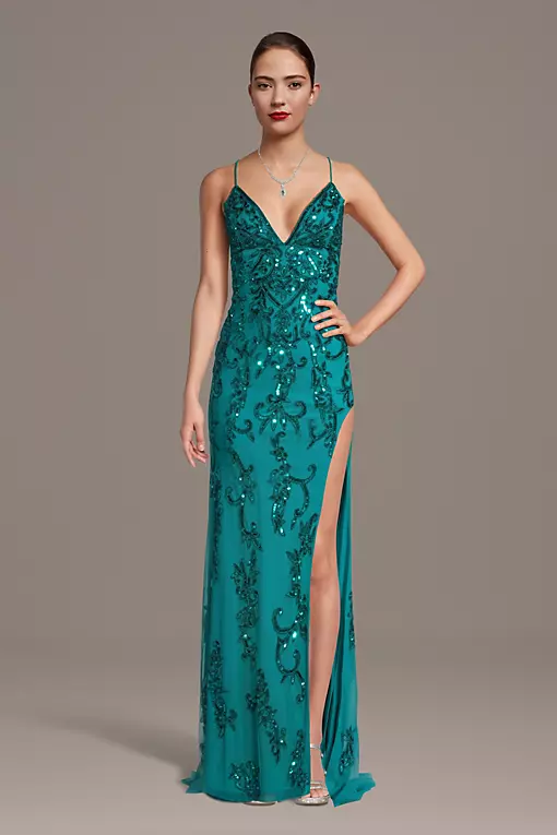 dillards green dress Stylish Embellished from Dillard's Dillards Antonio Melani Green Dress