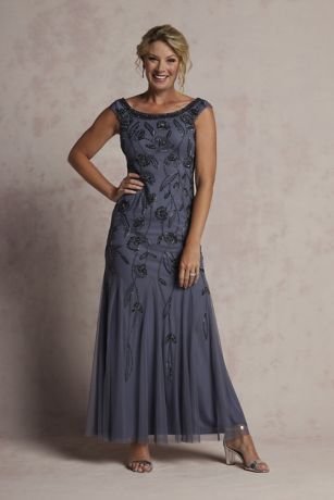 Picture of Off-the-Shoulder Beaded Mermaid Dress