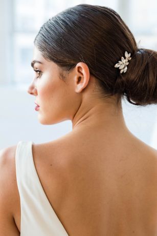 Picture of Hand-Crafted Crystal and Opal Comb