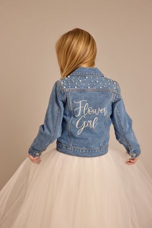 Picture of Flower Girl Denim Jacket
