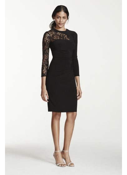 Short Sheath Long Sleeves Cocktail and Party Dress - Xscape