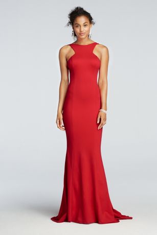 xscape red dress