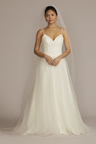 Picture of As Is Basque Waist Lace Bodice Wedding Dress
