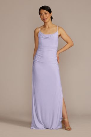 Picture of As Is Ruched Jersey Spaghetti Strap Dress