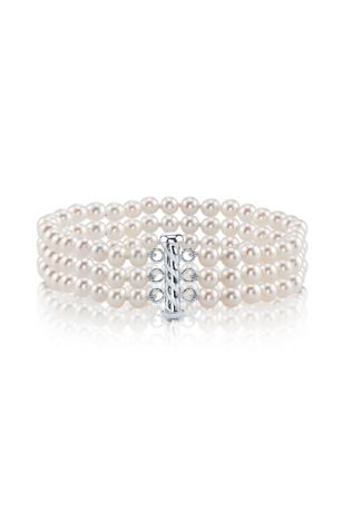 Picture of Triple Akoya Pearl Bracelet