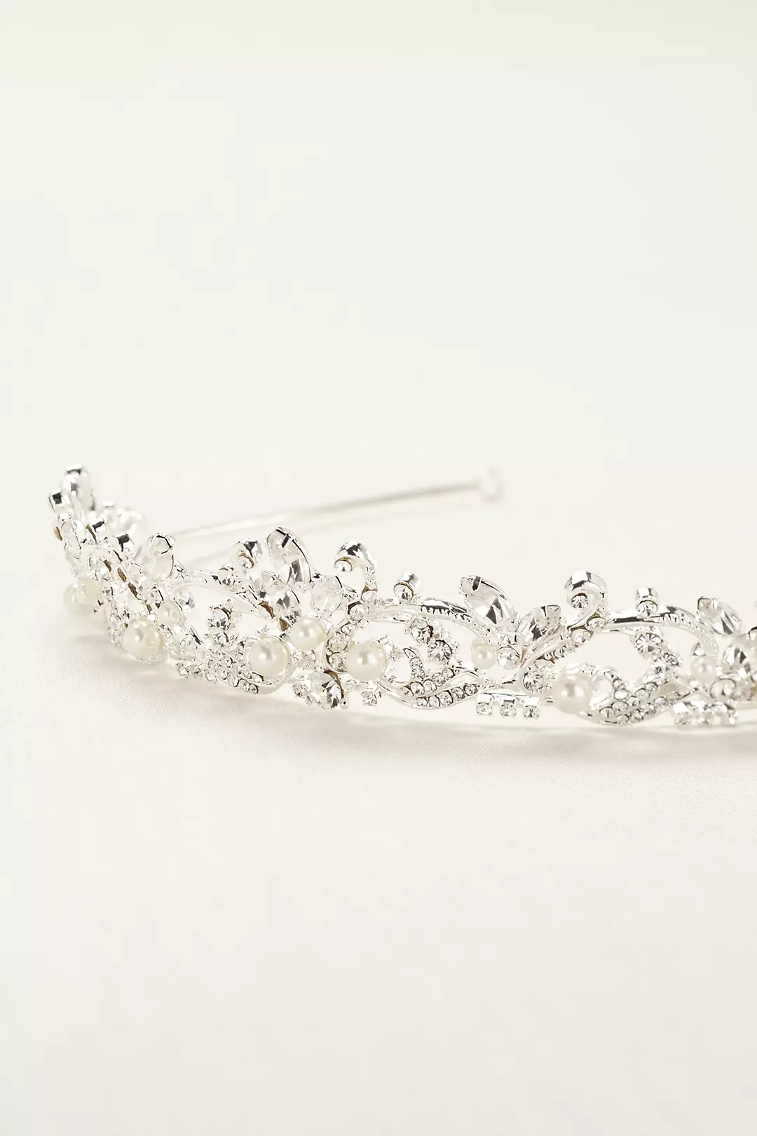 The Ambrosia Girls Crystal and Pearl Crown