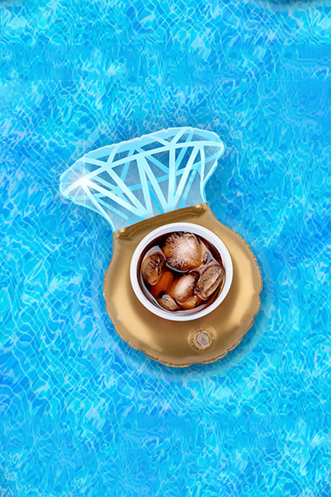 Diamond Ring Drink Float Set of 3 Image 3