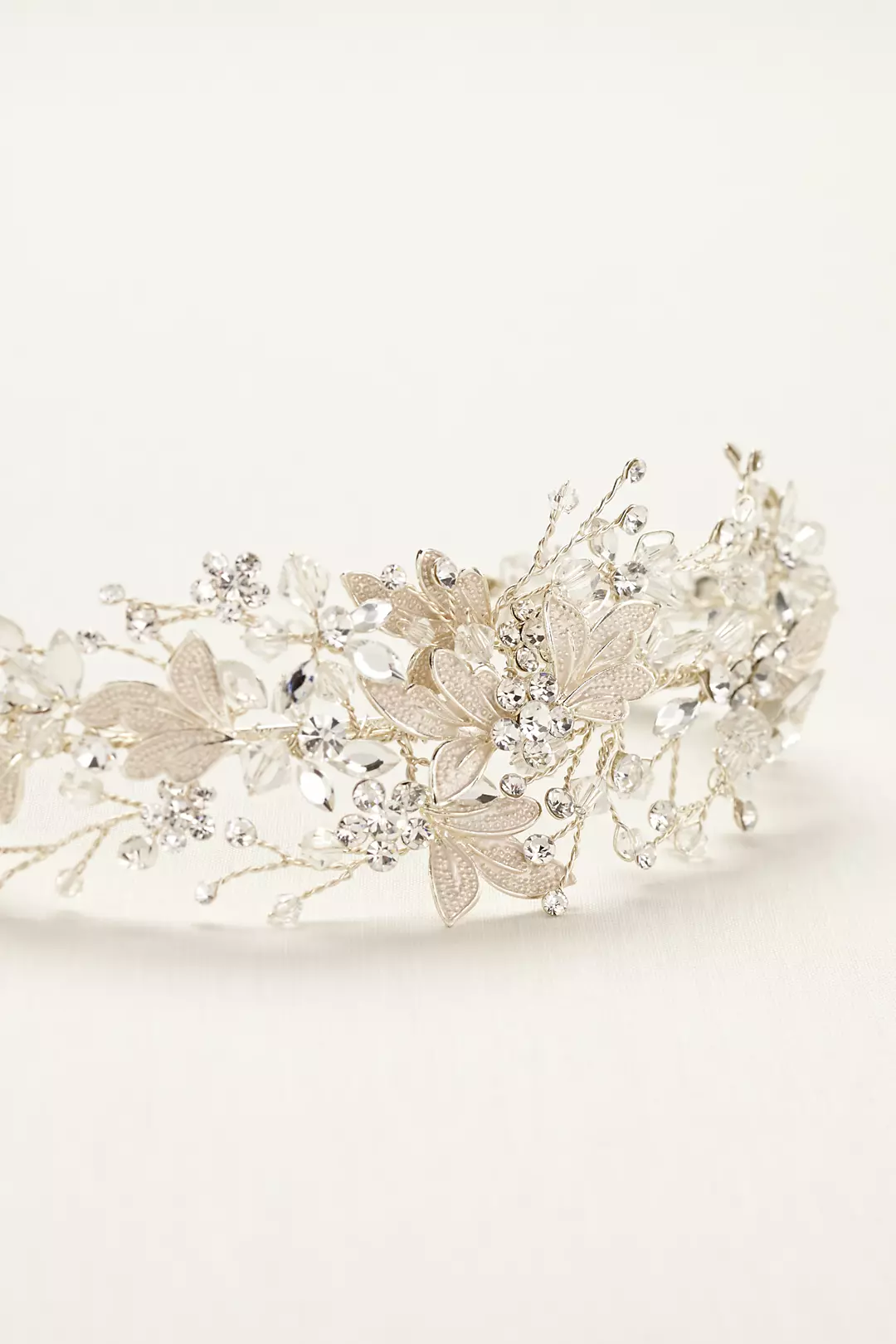 Moldable Crystal Embellished Tiara Image 2
