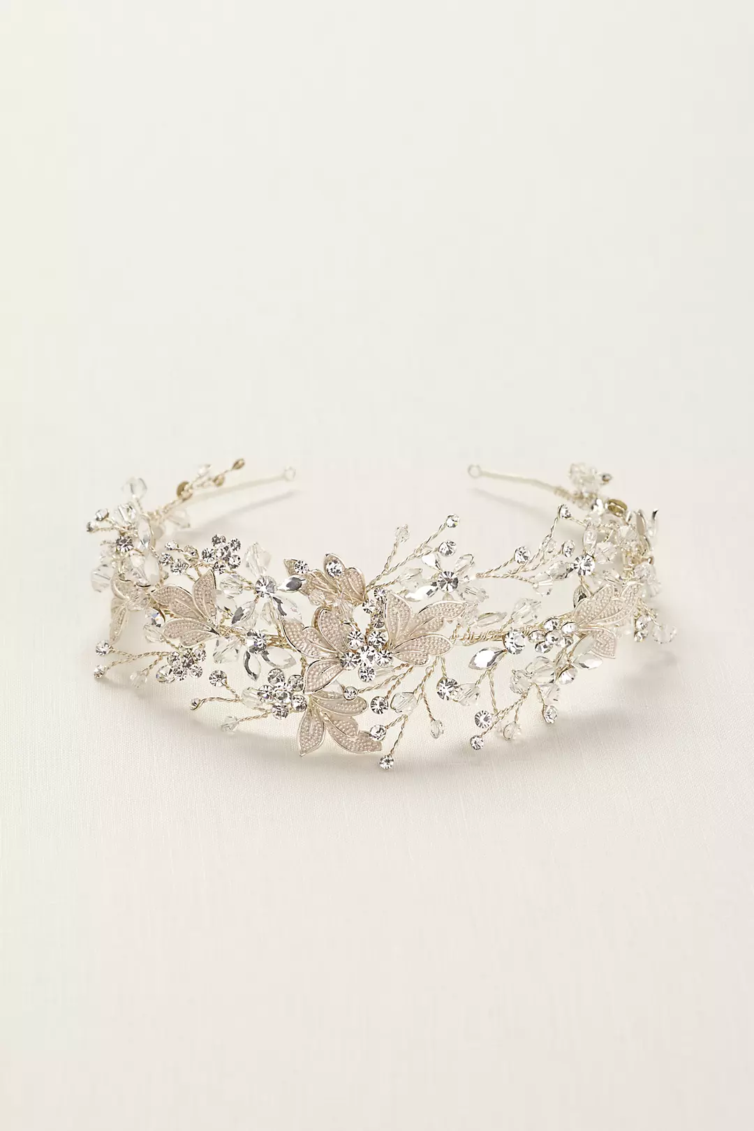 Moldable Crystal Embellished Tiara Image