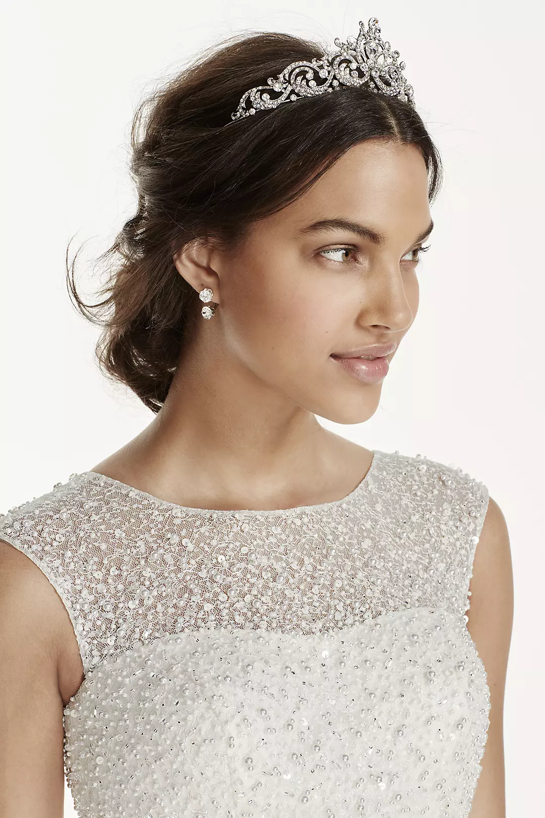 Filigree Rhinestone Tiara | David's Bridal Filigree Rhinestone Tiara | David's Bridal