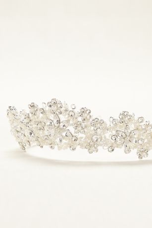 David’s outlet Bridal Tiara CRYSTALLIZED WITH SWAROVSKI Color Apple