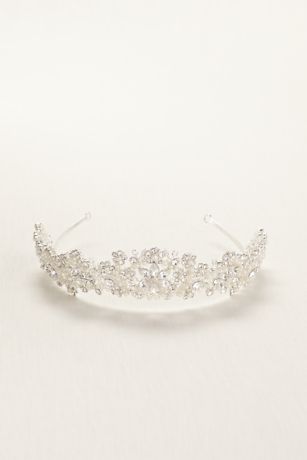 David’s Bridal Tiara CRYSTALLIZED selling WITH SWAROVSKI Color Apple