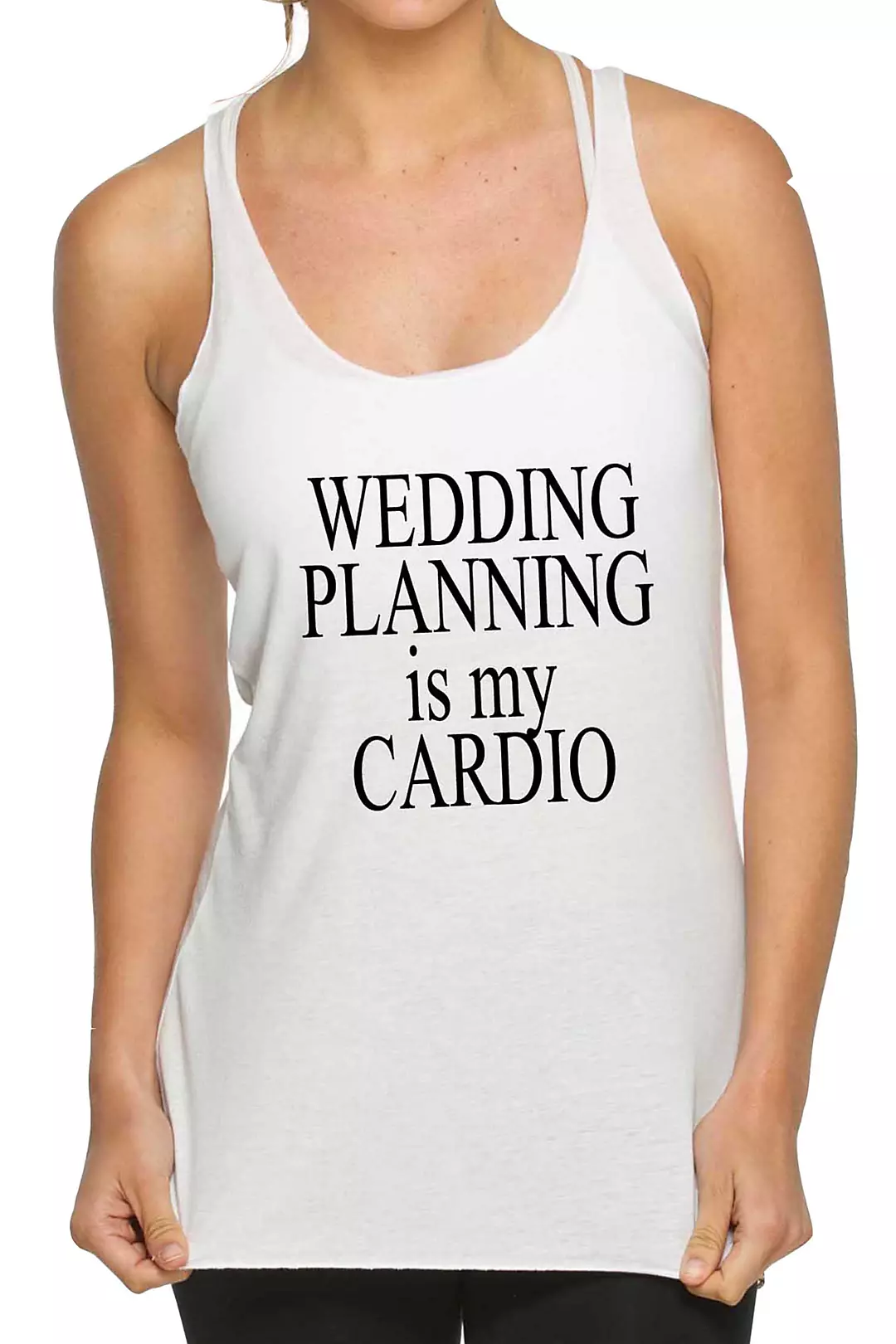 Wedding Planning Is My Cardio Tank Top Image