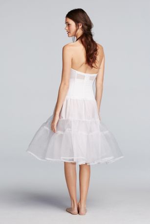Davids Bridal white slip Memphis Mall