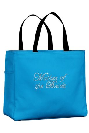 Rhinestone Mother of the Bride Tote Bag