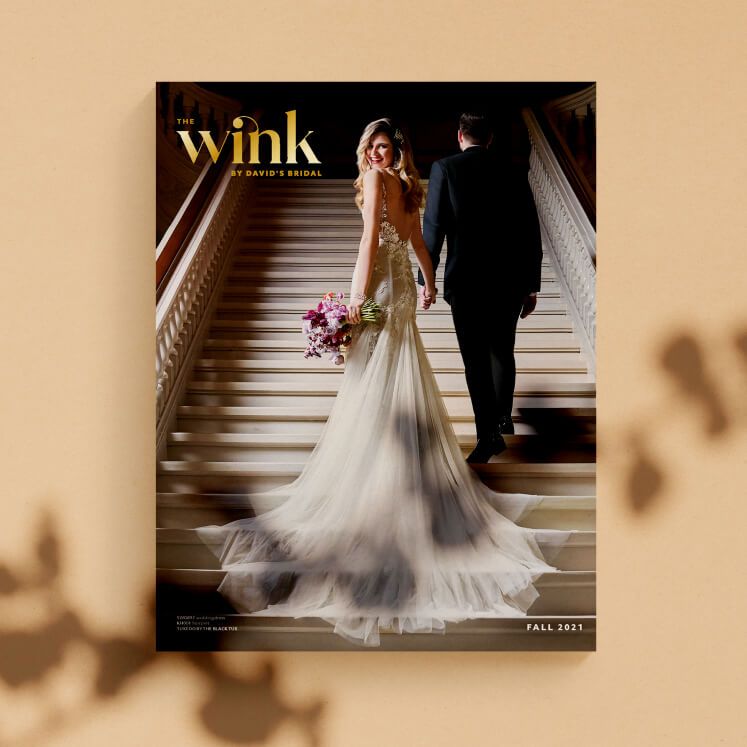 copy of the wink fall 2021 book on a table