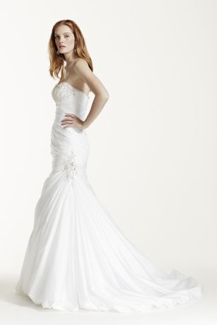 David's bridal trumpet wedding dress best sale