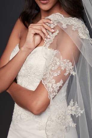 Swarovski Crystal and Lace Wedding Dress