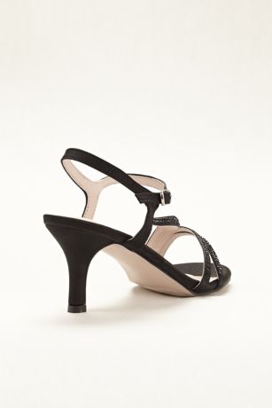 Low Heel Strappy Sandal by Coloriffics David s Bridal