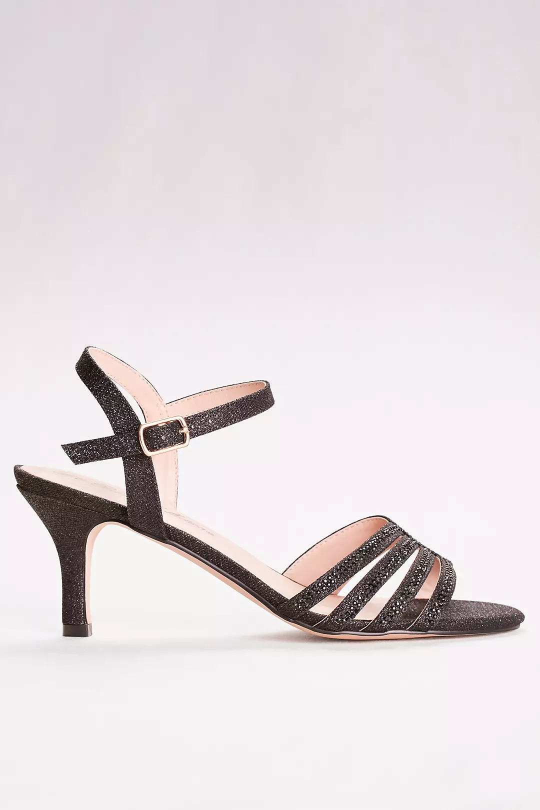 Low Heel Strappy Embellished Sandals Image 3
