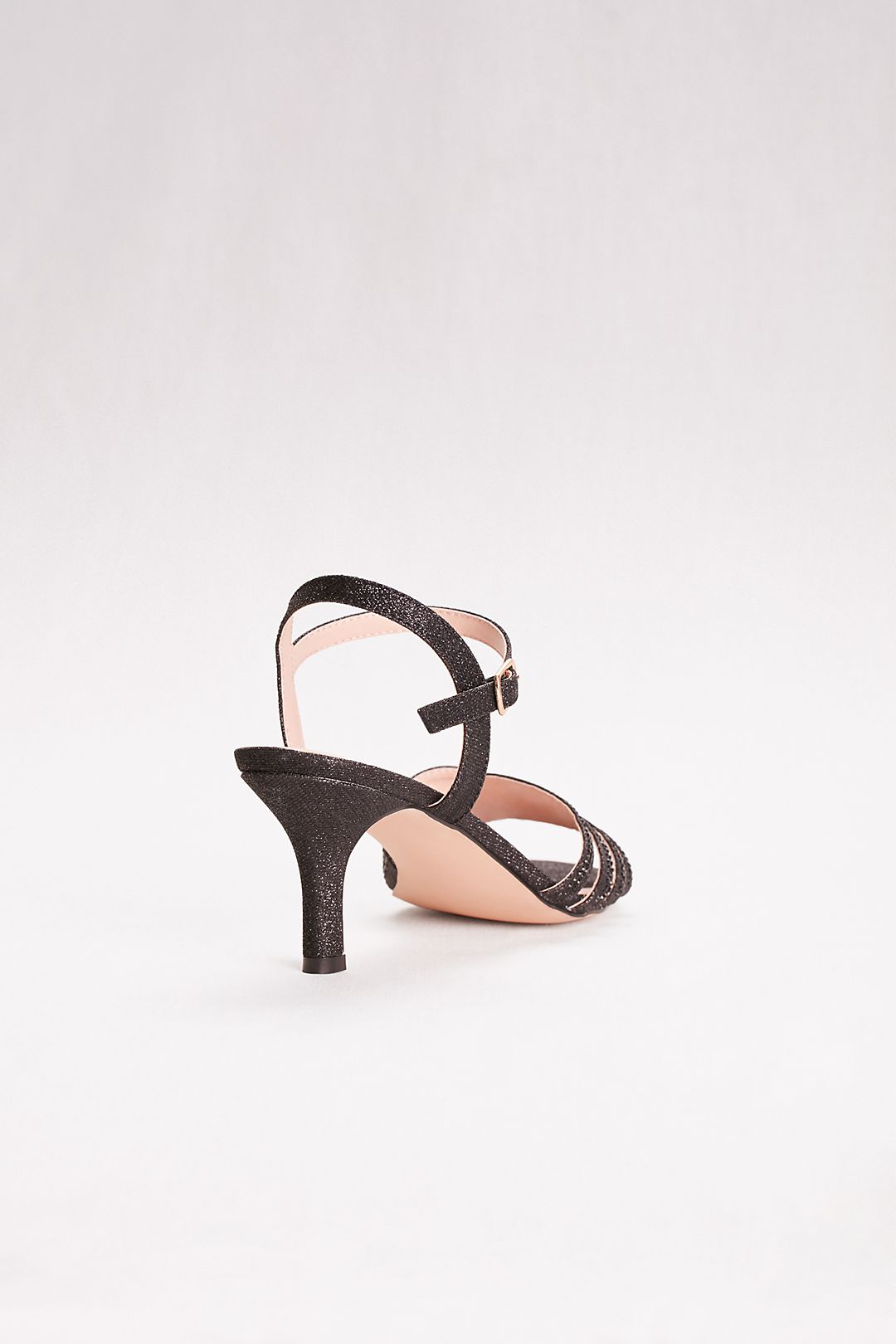 Low Heel Strappy Embellished Sandals Image 4